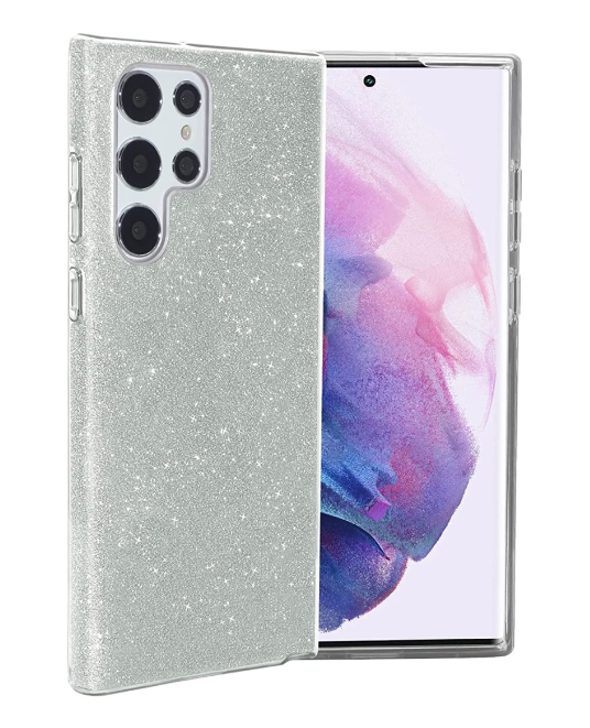 3 in 1 Glitter Backcover - Samsung S23 Ultra