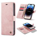 Bookcase 2-in-1 voor iPhone in zwart leer met afneembare backcover.
iPhone 2-in-1 case met pasjesvak en standaard, zwart leren hoes.
Leren bookcase voor iPhone met magnetische sluiting en afneembare backcover.
iPhone wallet case van zwart leer met pasjesvak, standaard en magnetische sluiting.