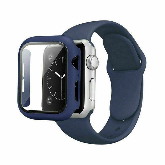 Apple Watch 40 mm - Silicone Strap Band + 360 Case